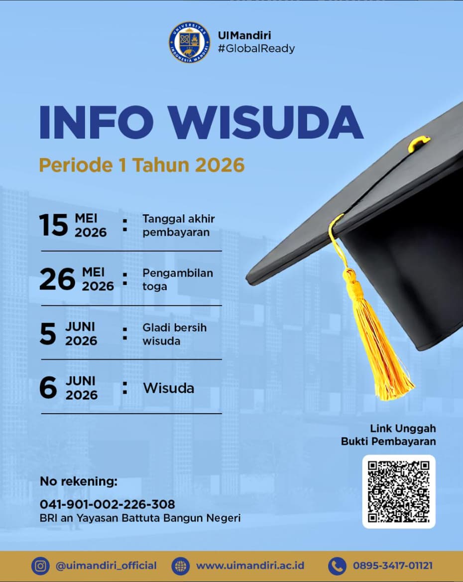 🎓 INFO WISUDA PERIODE 1 TAHUN 2026 🎓