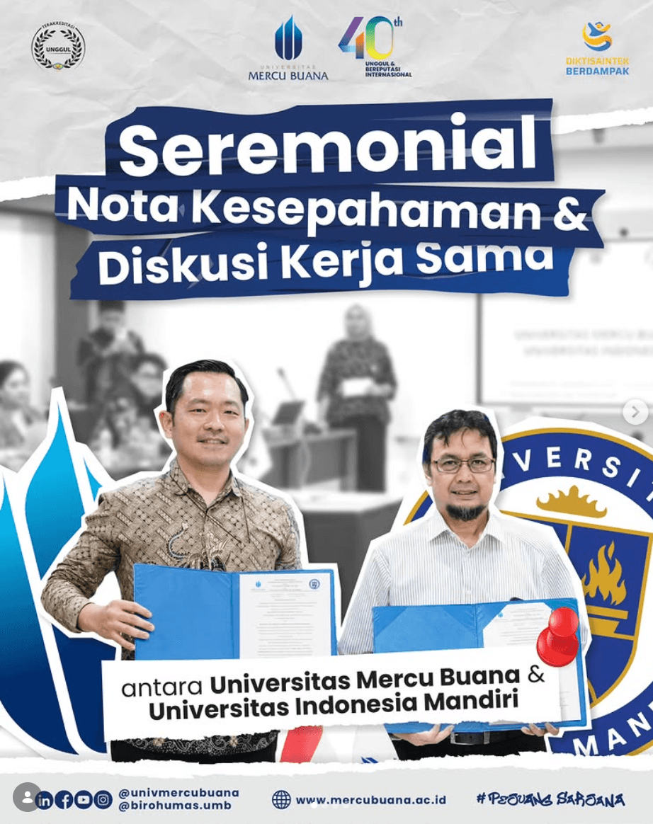 Penandatanganan MoU Kerjasama Industri