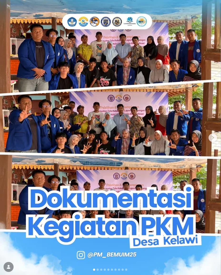 Kegiatan Pelatihan dan Pendampingan Tata Kelola Keuangan